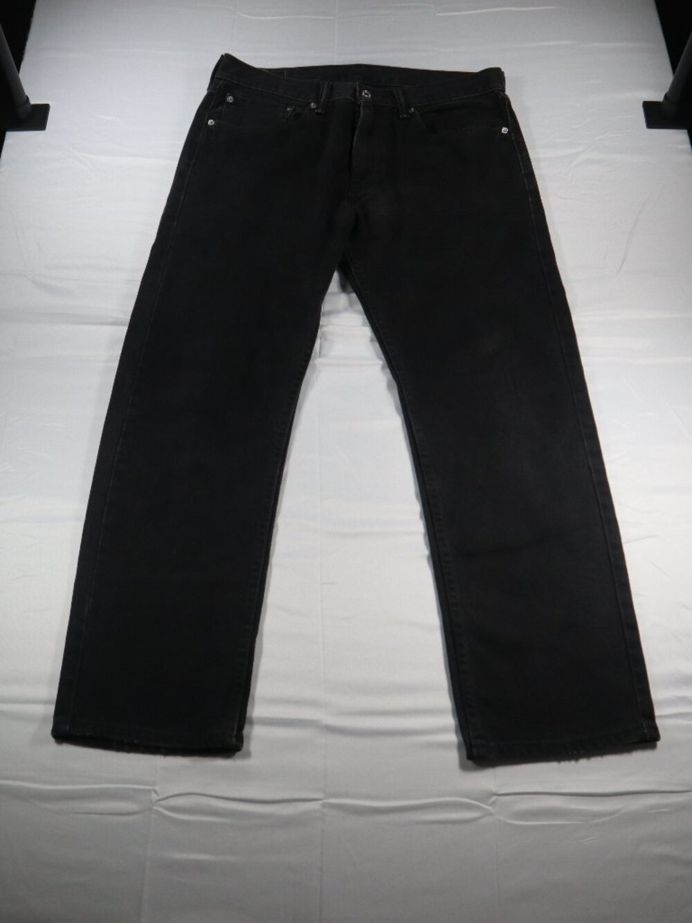 Levis 505 Jeans Men's Sz 34x30 Dark Wash Denim Red Tab Straight Fit